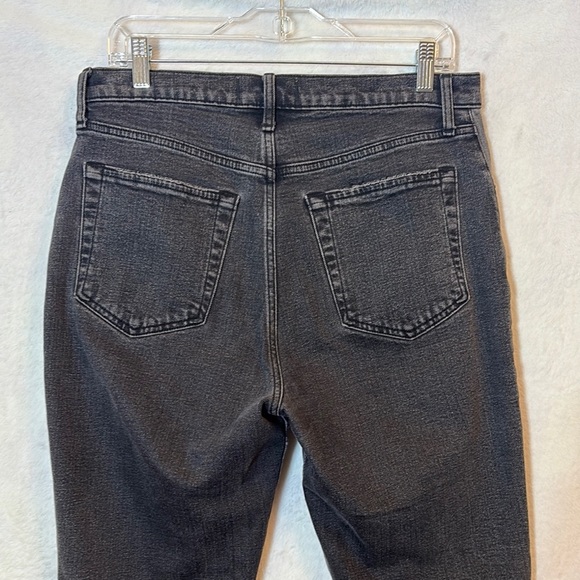 Abercrombie & Fitch High Rise Jeans - Dark Gray 31/12S - Picture 3 of 11